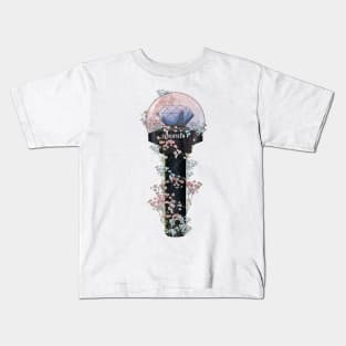 Seventeen v.3 Floral Lightstick kpop Kids T-Shirt